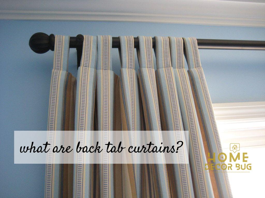 Back Tab Curtain